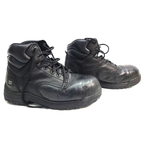 Timberland PRO Mens Titan Alloy Toe Work Boots 10W Black - Picture 3 of 10